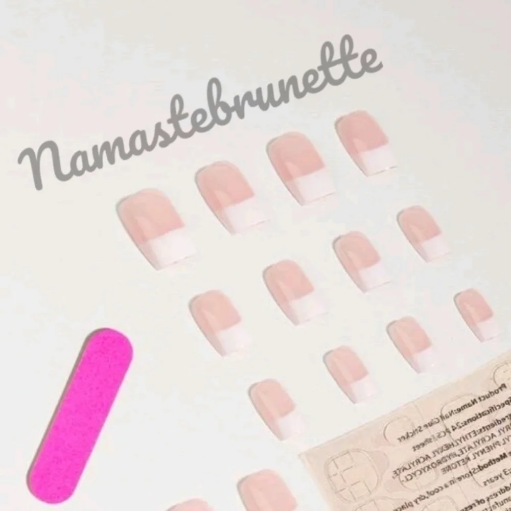 2/$16 French Manicure Press On Nails